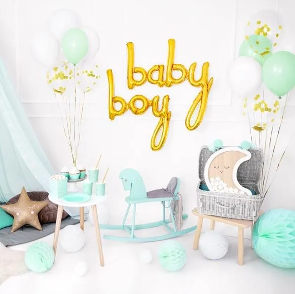 Baby Gästebuch Rahmen Mond