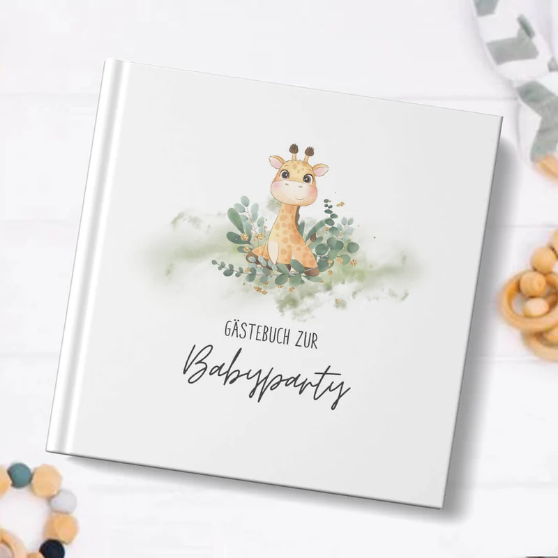 Gästebuch Wünsche zur Babyparty