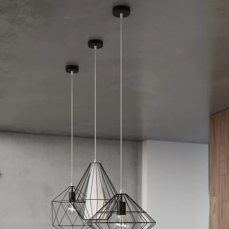 Hängeleuchte schwarz DEMI