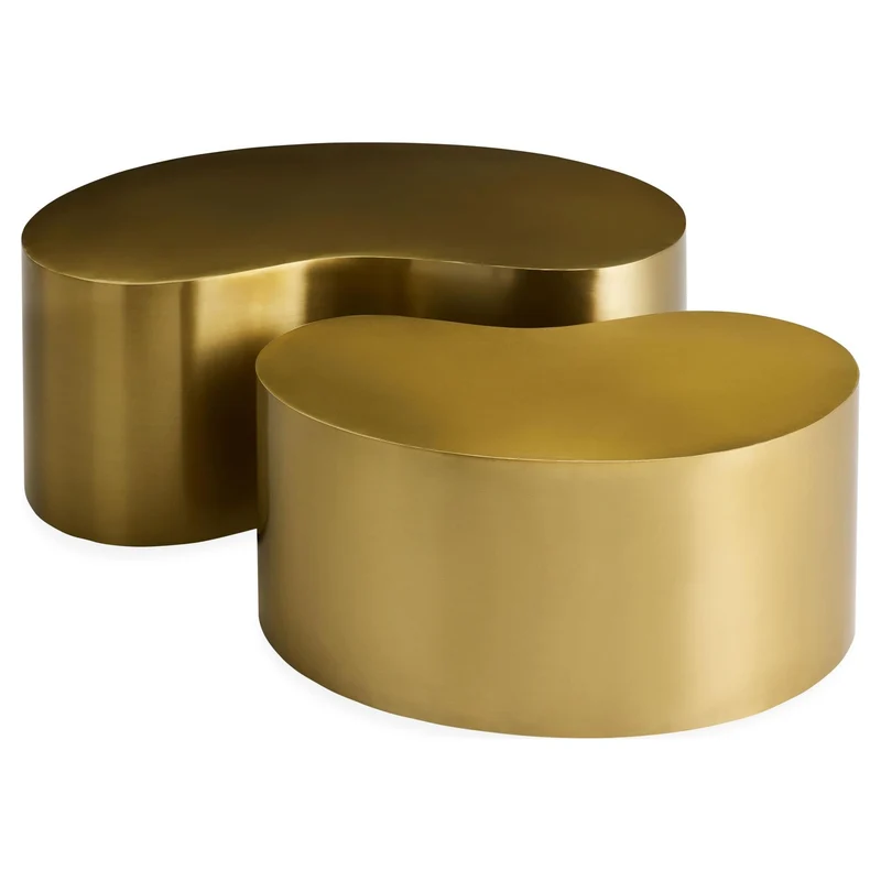 Beistelltisch KIDNEY gold