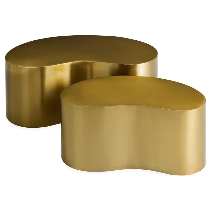 Beistelltisch KIDNEY gold