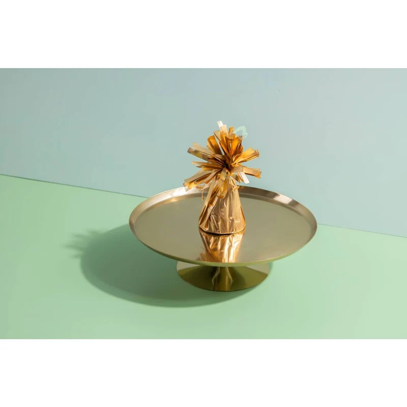 Ballongewicht "Folie" 170g | Champagne Gold