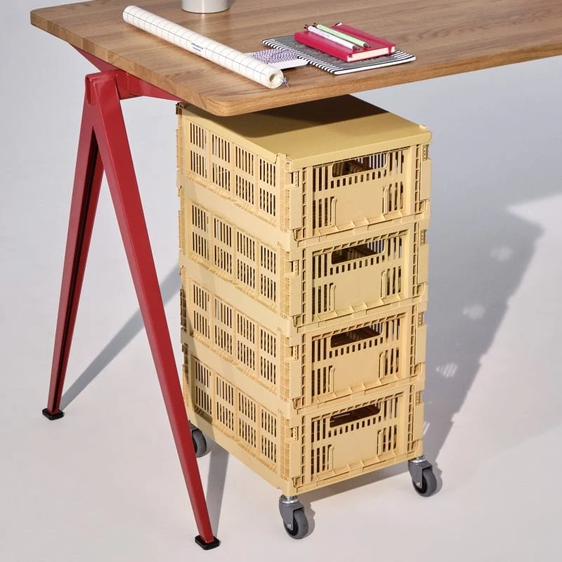 Colour Crate Wheels Large - Rollen für Color Crate, 4er Set - HAY