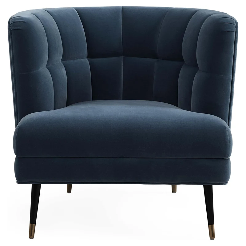 Loungesessel DRAPER blau