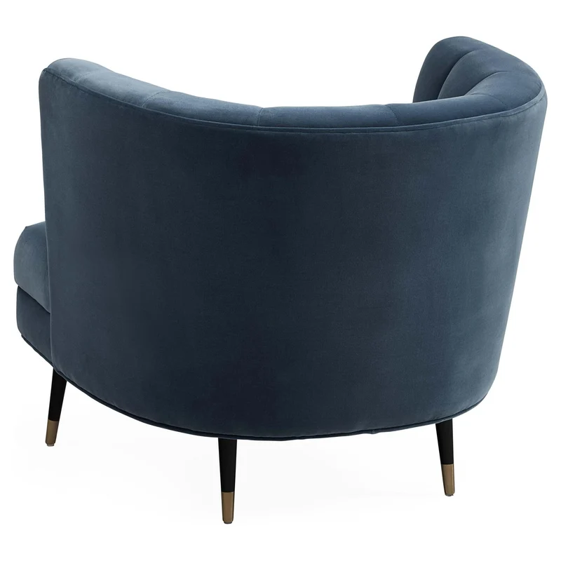 Loungesessel DRAPER blau