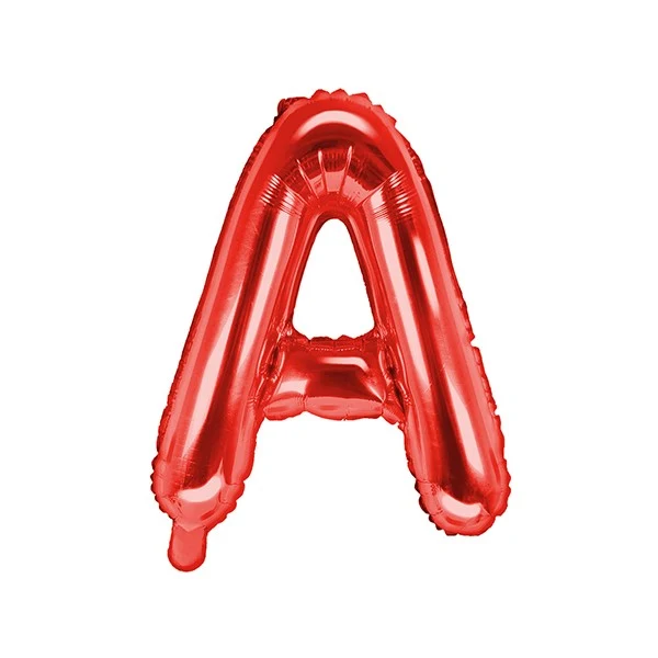 Folienballon Buchstabe rot