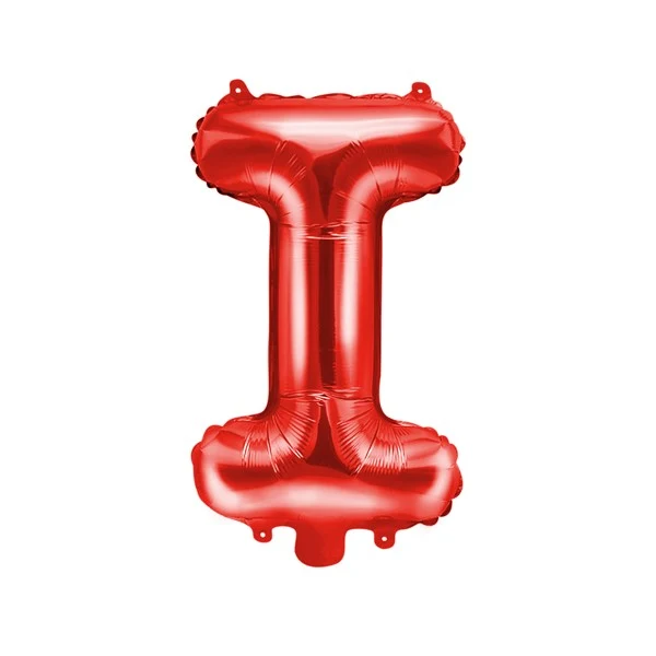 Folienballon Buchstabe rot