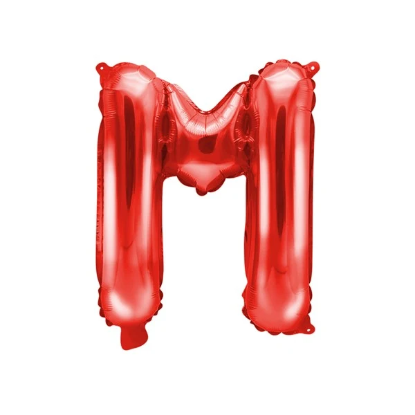 Folienballon Buchstabe rot