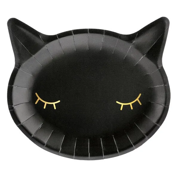 Pappteller Katze