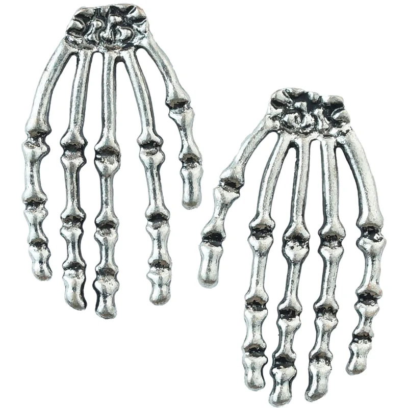 Ohrringe Skeletthand | Silber