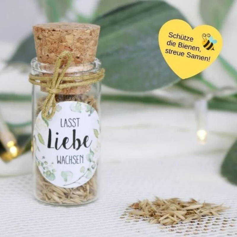 Gastgeschenk Set Blumensamen (für 48 Gäste)