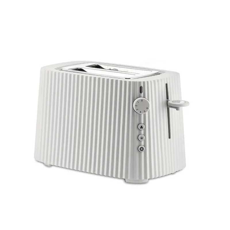 Alessi Plissé Set Weiß – Wasserkocher 1,7 L + Toaster + Gratis Aufsatz