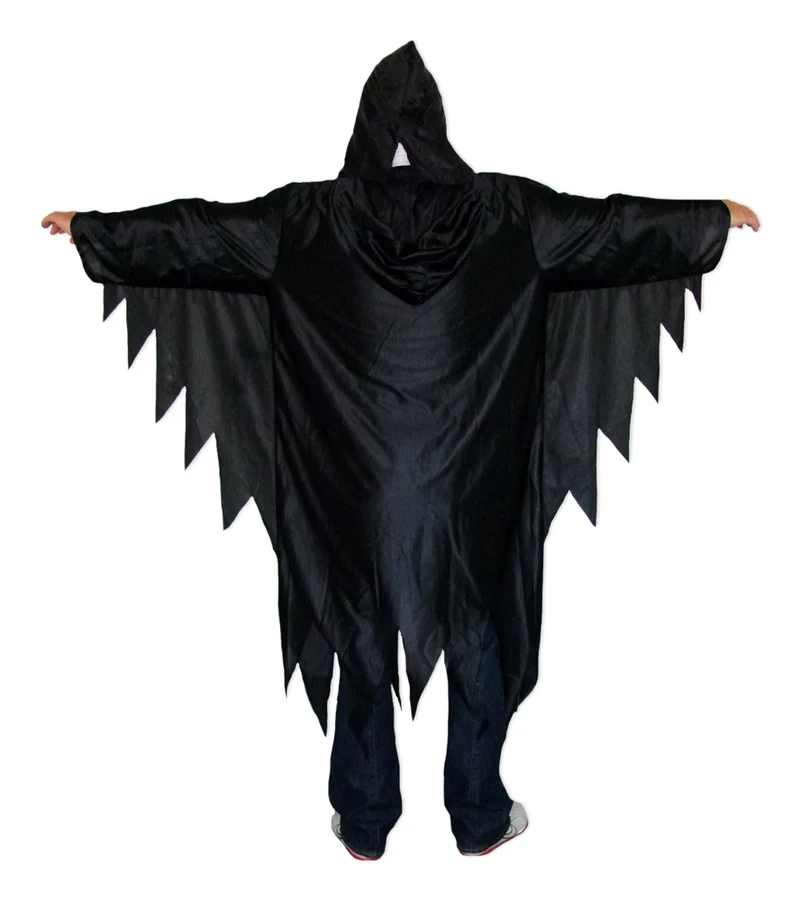 Scream Sensenmann Halloween Tunika für Kinder | Schwarz