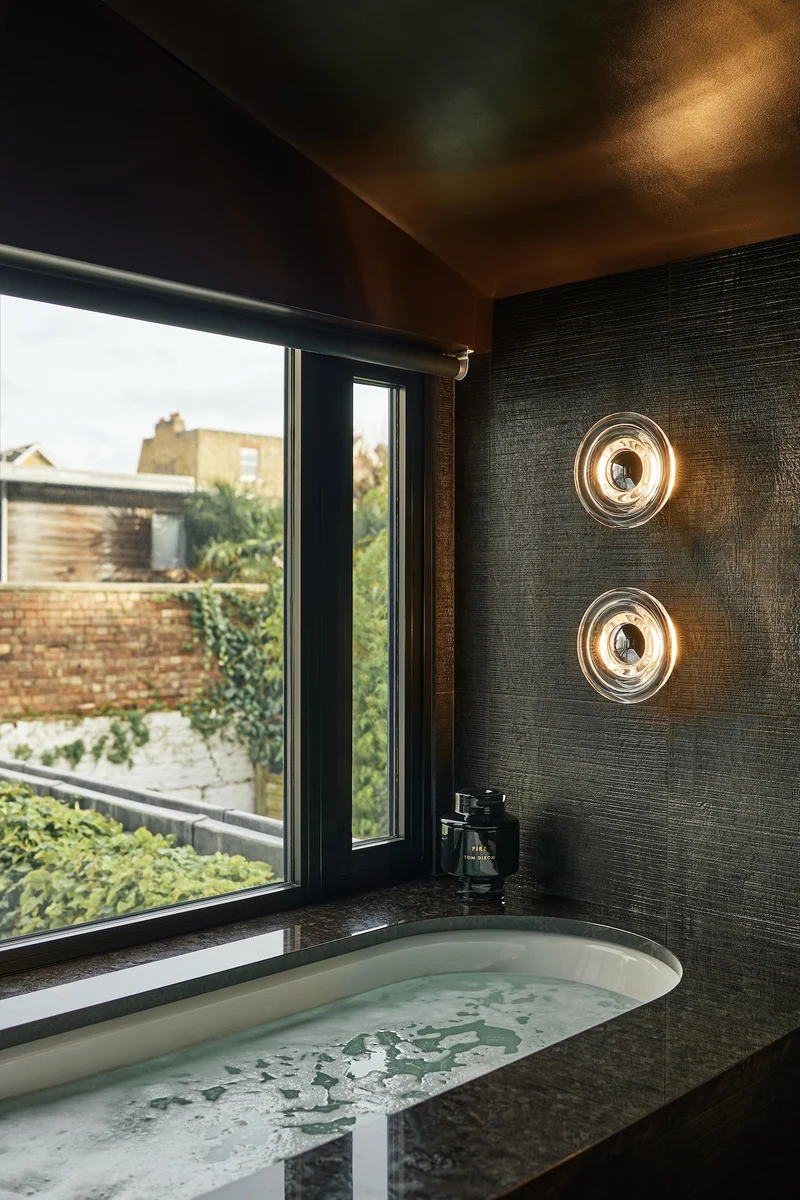 Press Large Surface Light – Clear Pressed Glass