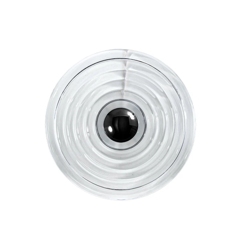 Press Large Surface Light – Clear Pressed Glass