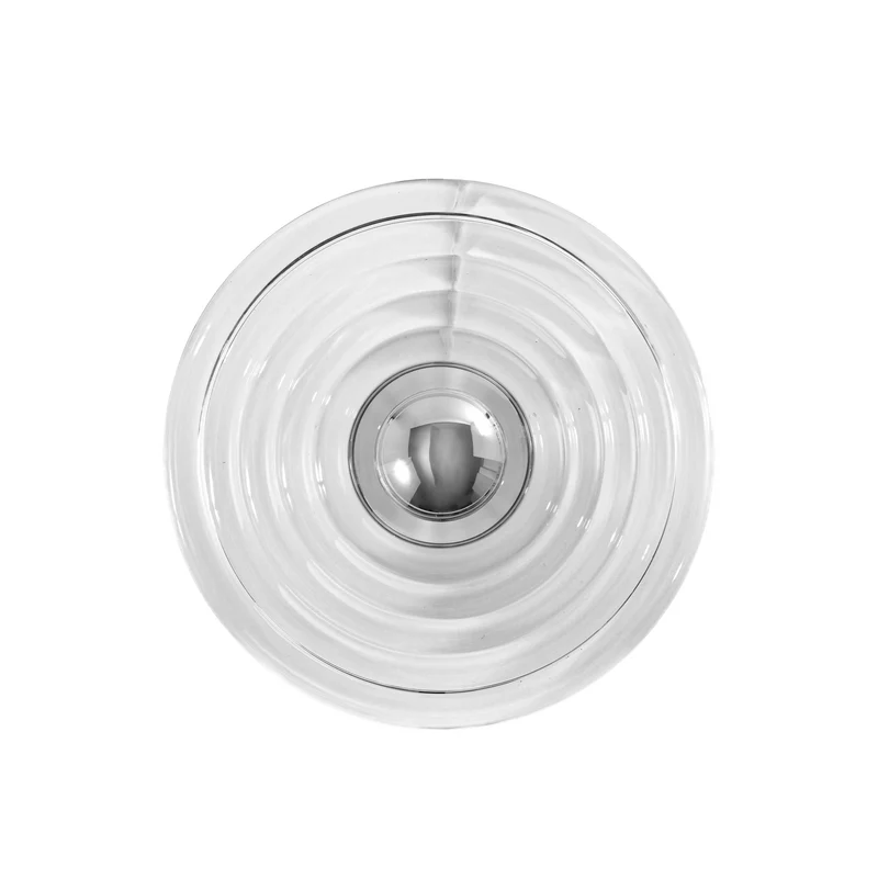 Press Large Surface Light – Clear Pressed Glass