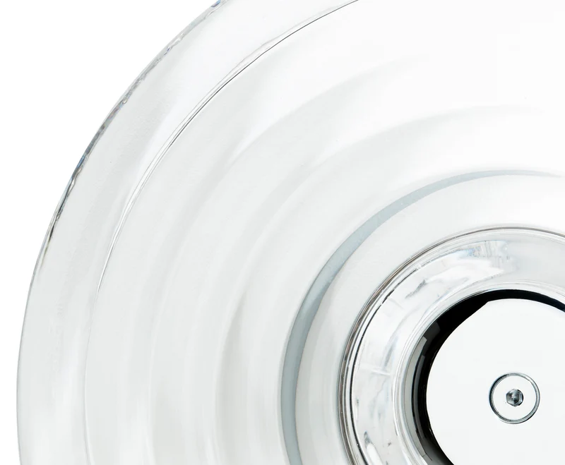 Press Large Surface Light – Clear Pressed Glass