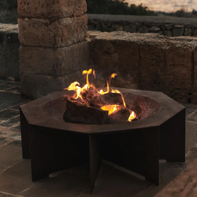 Feuerschale Otte Cortenstahl - ferm Living