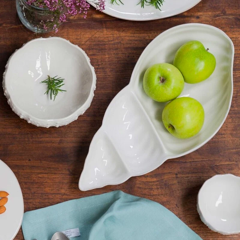 Muschel Apero Teller 2er Set