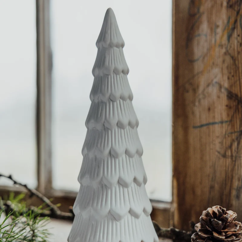 Storefactory Christbaum GRANBACKEN white L