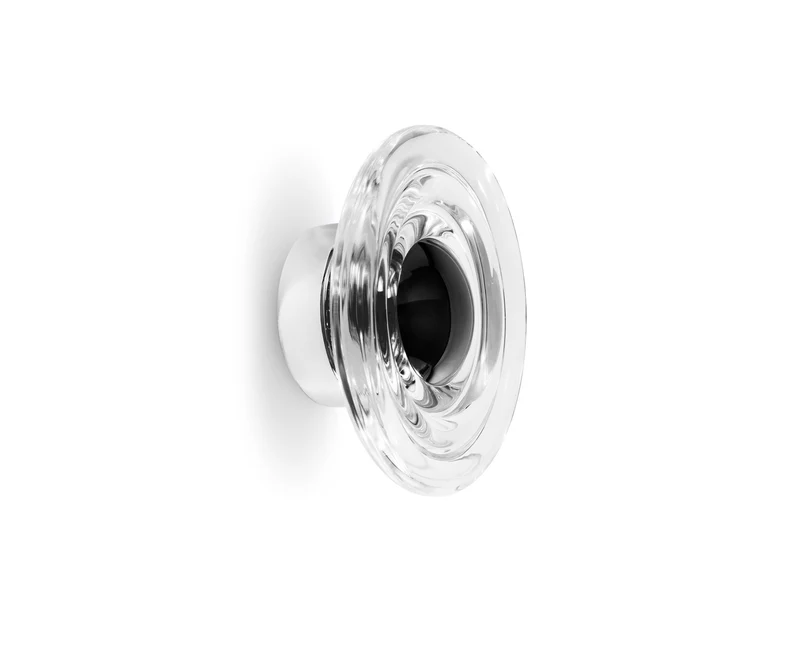 Press Mini Surface Light – Clear Pressed Glass