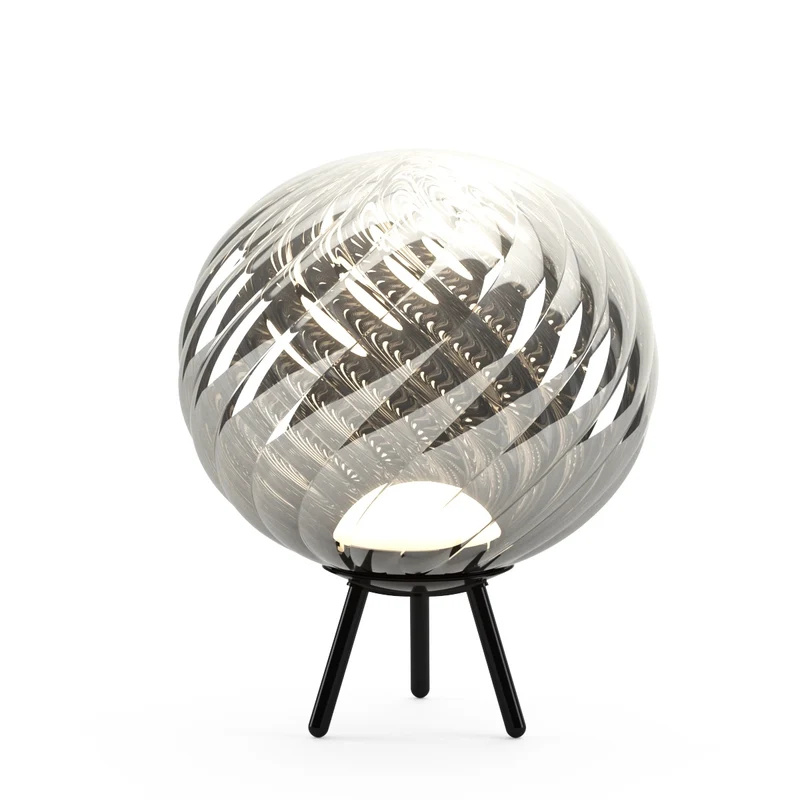 Whirl Large Portable – Design Akku-Leuchte in Silber