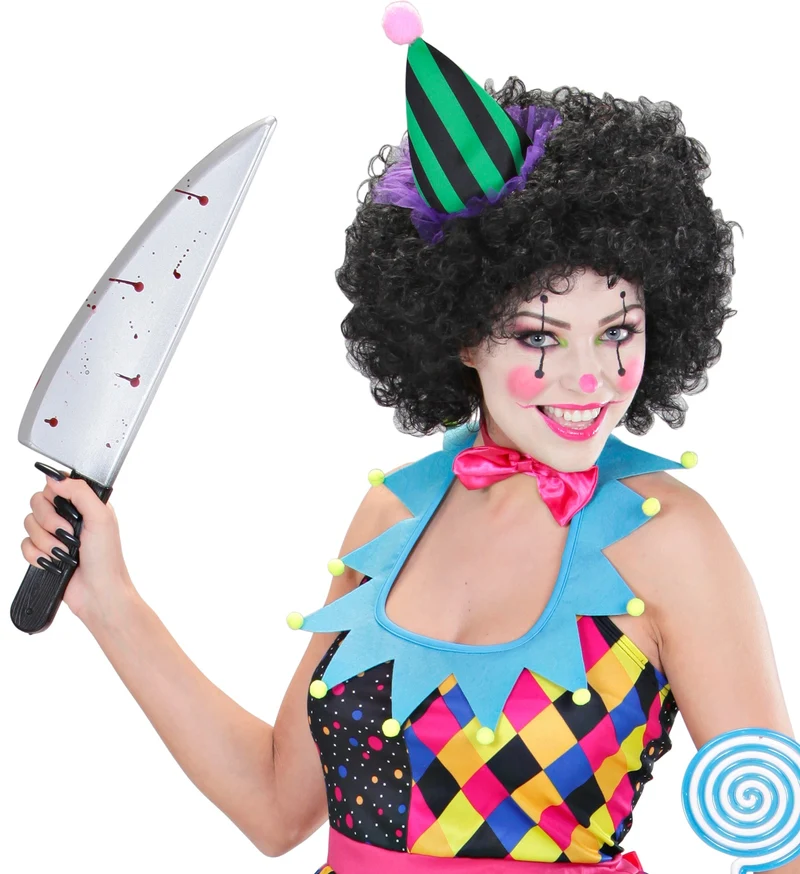 Blutiges Messer Halloween Mörder Waffe | 48 cm