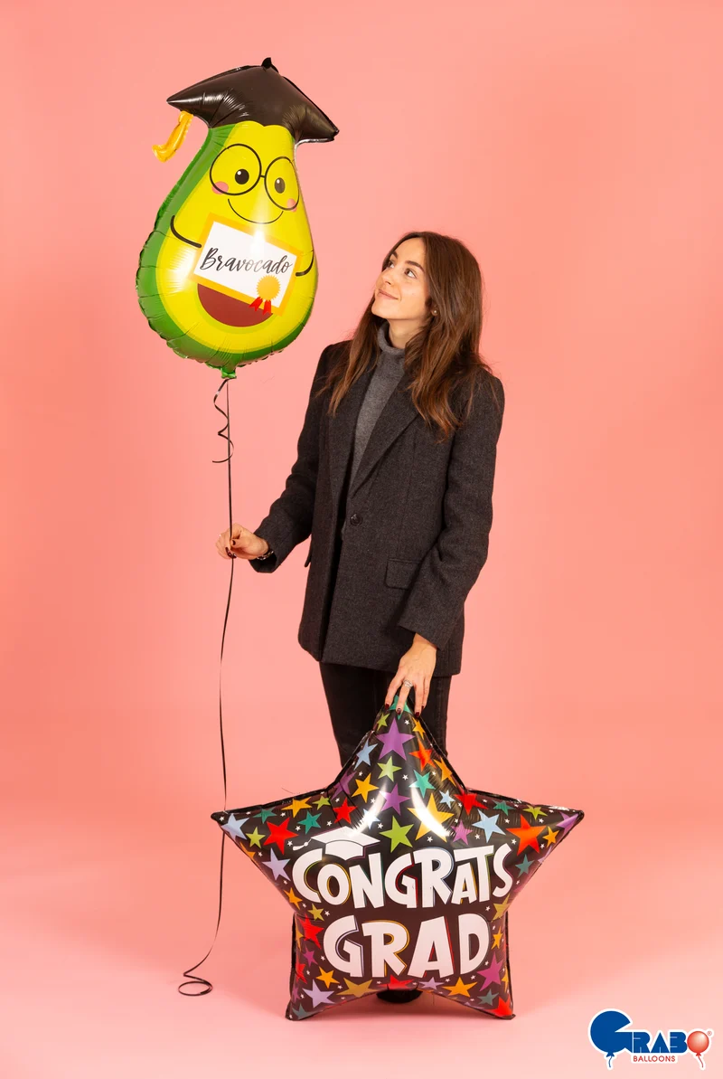 Shape Folienballon "Bravocado" | 64 cm