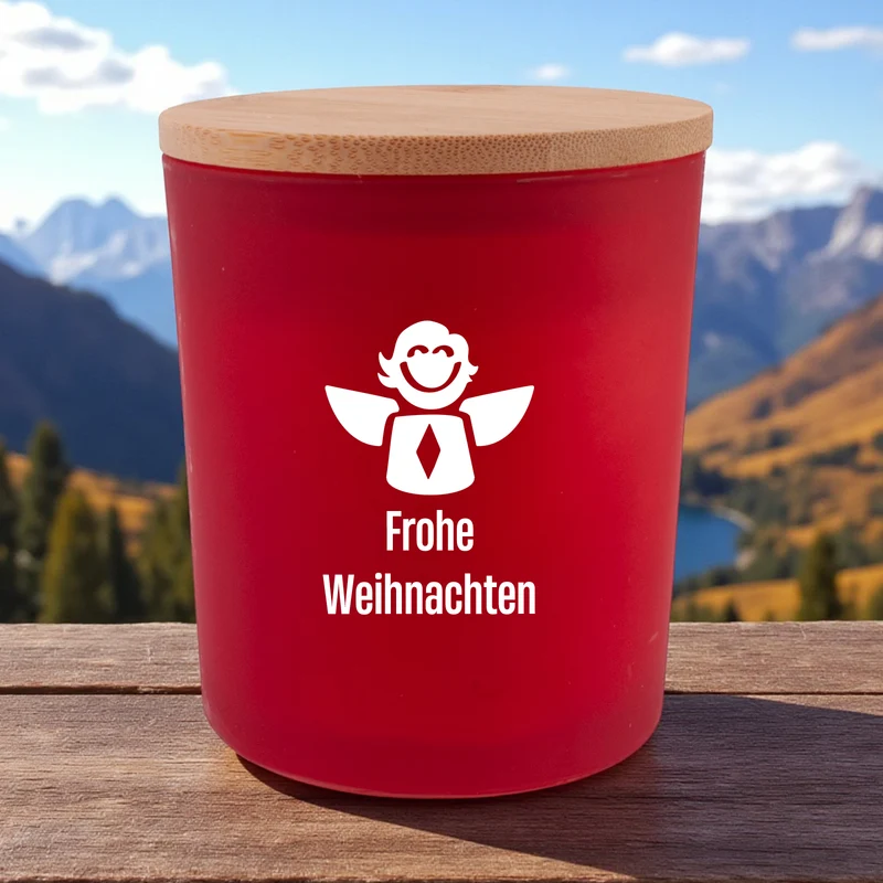 Duftkerze "Frohe Weihnachten"