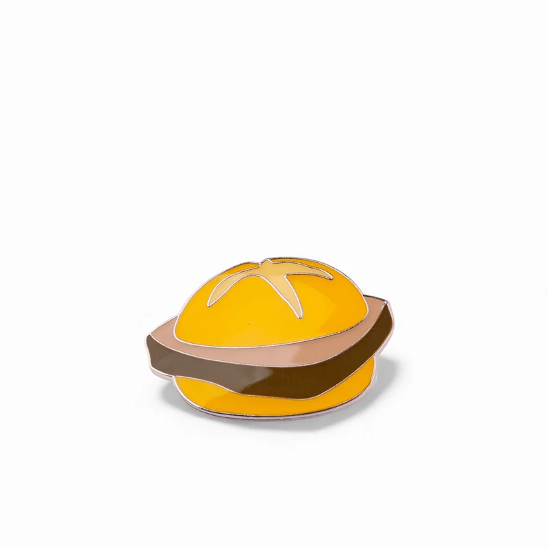 Ansteck-Emaille-Pin "Leberkas"