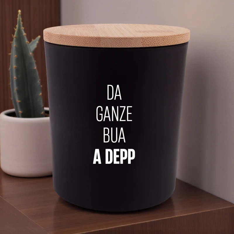 Duftkerze "Da ganze Bua a Depp"