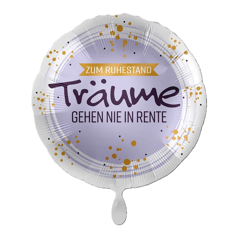 18"/Ø43cm Folienballon "Zum Ruhestand"