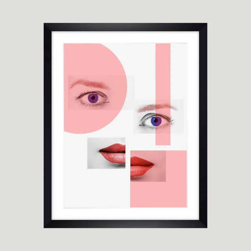 Kunstdruck 'Shades of her Universe 02' Poster 30x40 - IH & KL Design Studio