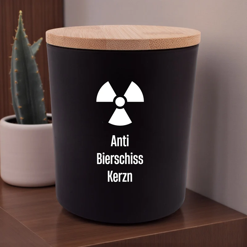 Duftkerze "Anti Bierschiss Kerzn"