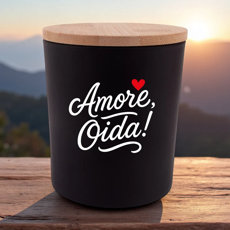 Duftkerze "Amore, Oida!"