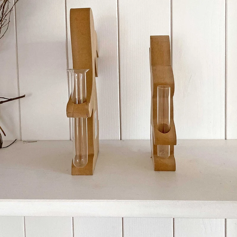 Hase mit Vase | 2-er Set