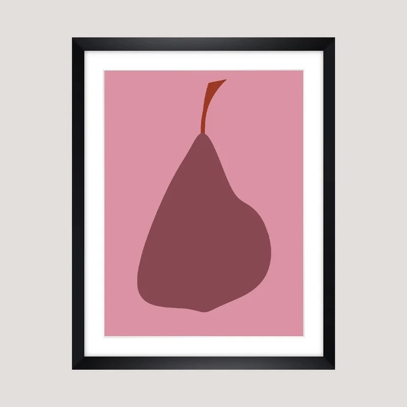 Kunstdruck 'Silent Fruits 03' Poster 30x40 - IH & KL Design Studio