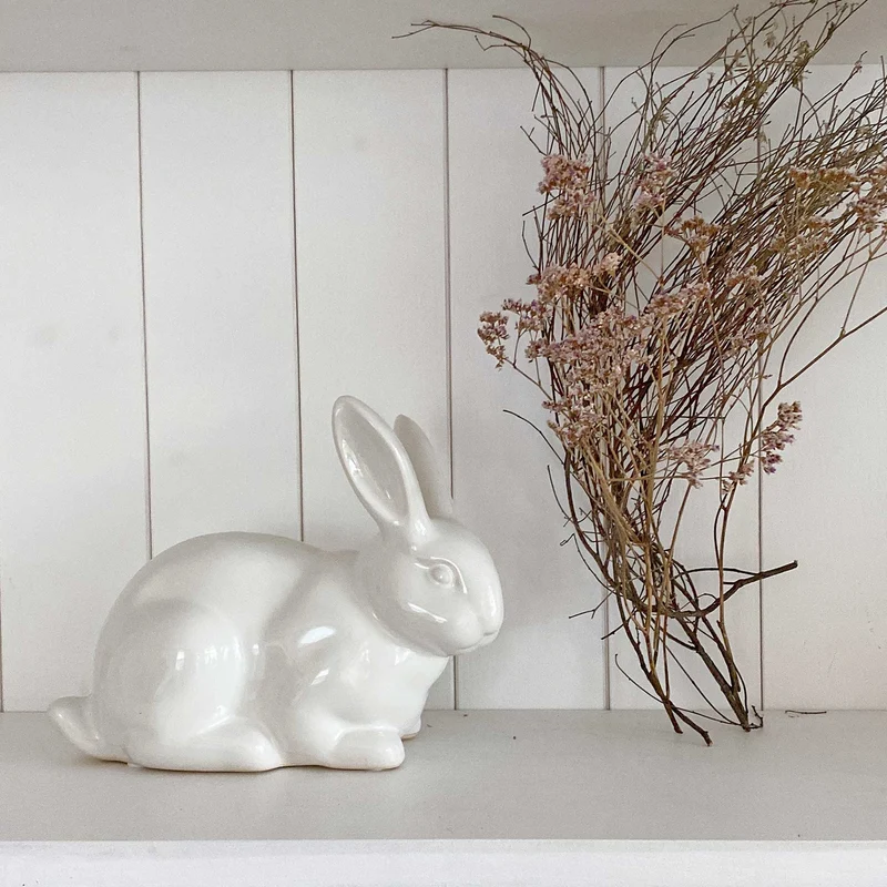 Weißer Hase Felix