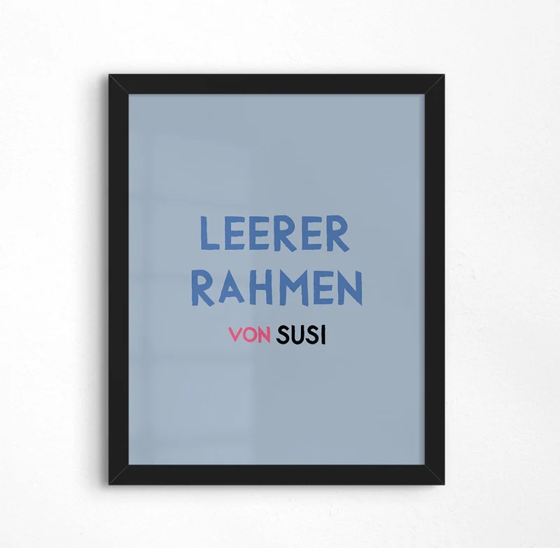 Premium Massivholzrahmen einzeln • verschiedenen Farben zur Auswahl • made in EU