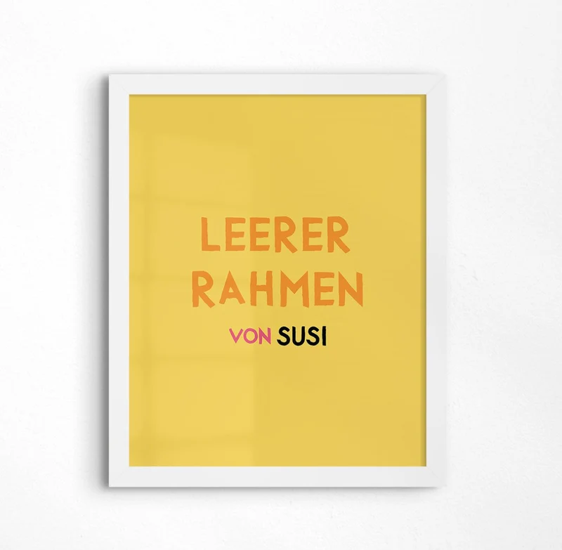 Premium Massivholzrahmen einzeln • verschiedenen Farben zur Auswahl • made in EU