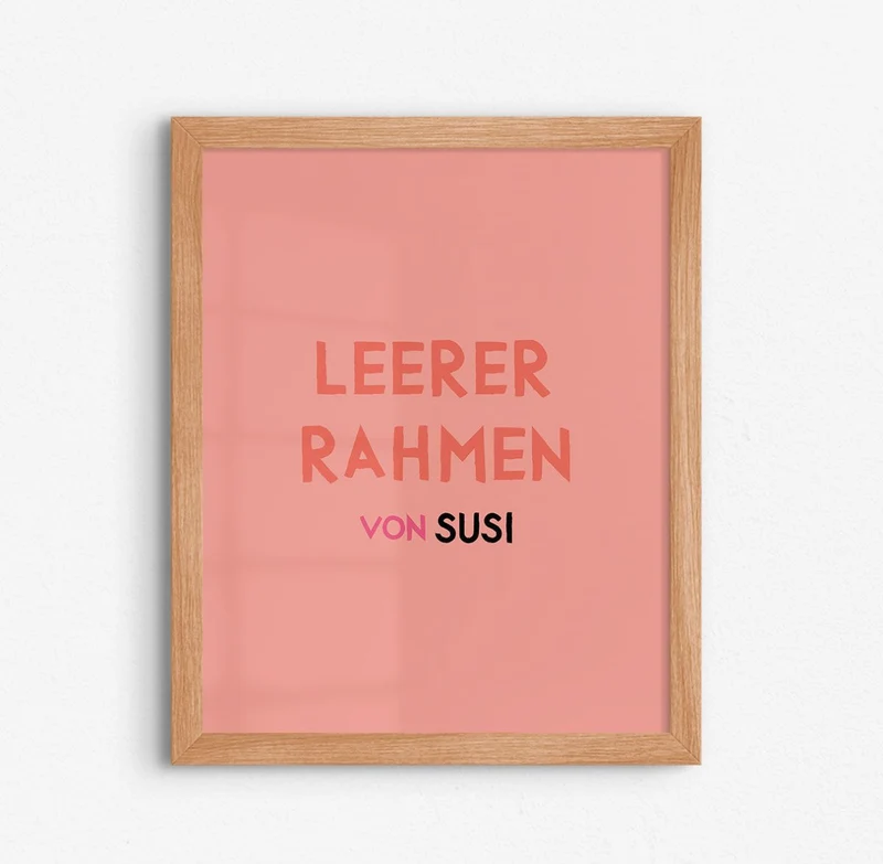 Premium Massivholzrahmen einzeln • verschiedenen Farben zur Auswahl • made in EU