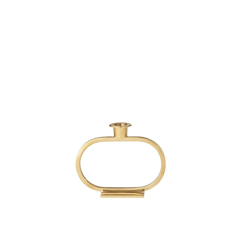Kerzenhalter Gold Ellipse S