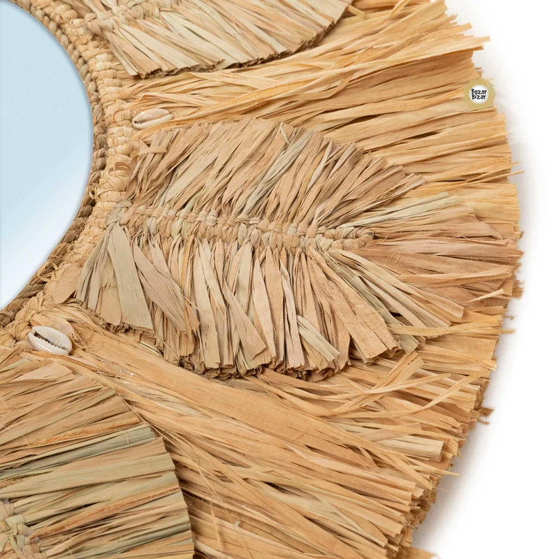 Boho Spiegel Palm Tree
