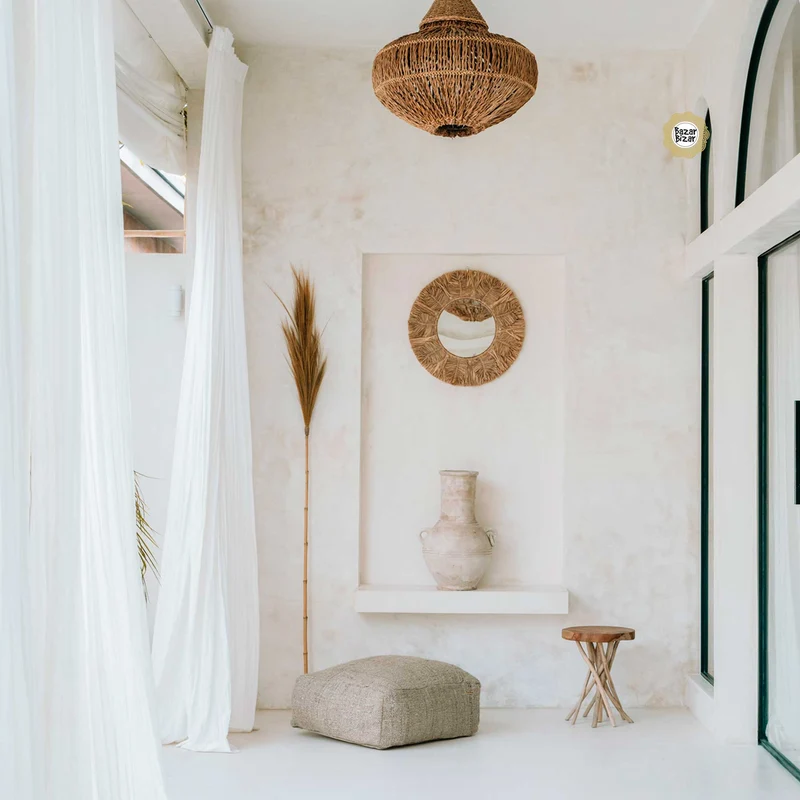 Boho Spiegel Palm Tree