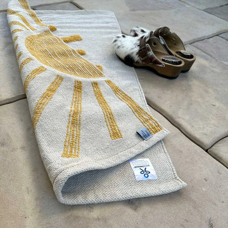 Boho Teppich "Sonne"