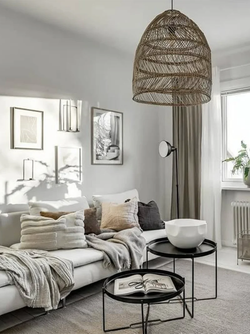 Rattan Lampe MAJA