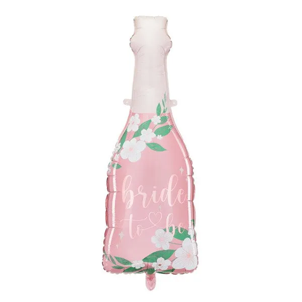 JGA Folienballon Champagnerflasche