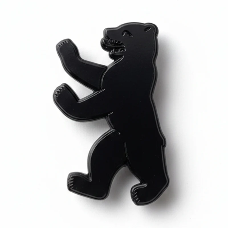 Anstecker Berliner Bär schwarz