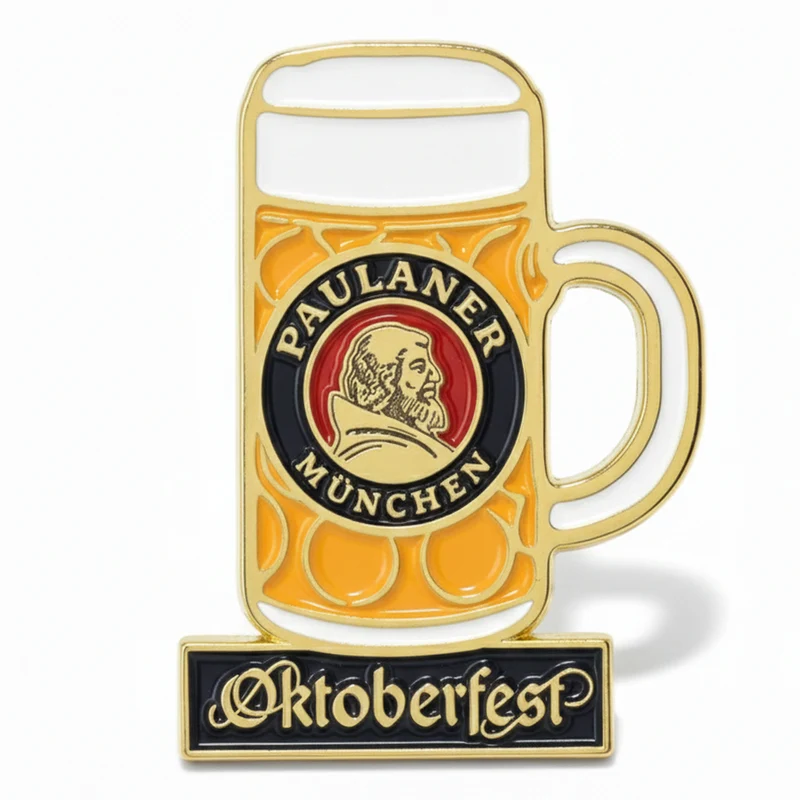 Anstecker Oktoberfest™ Pin Paulaner Bierkrug