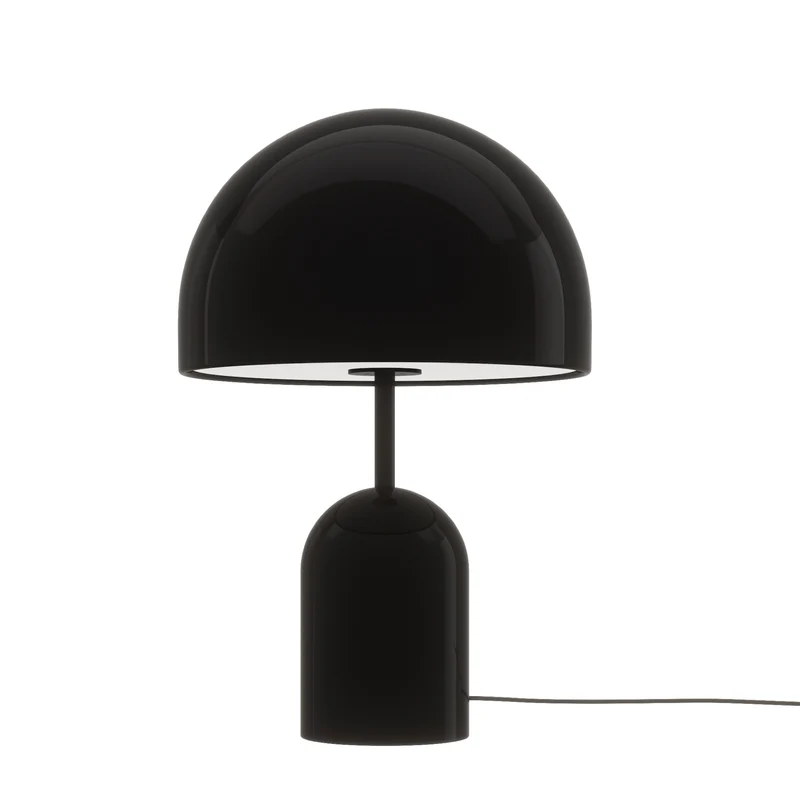 Bell Table Light in High-Gloss Black